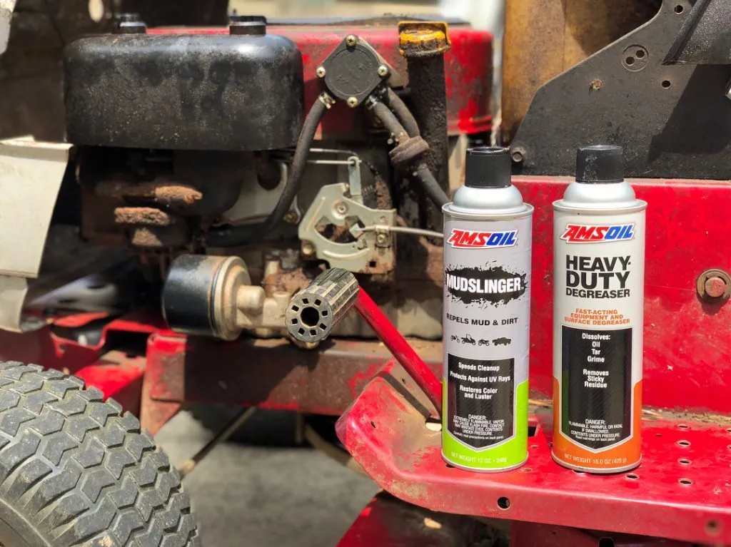 AMSOIL Mudslinger and Heavy-Duty Engine Degreaser