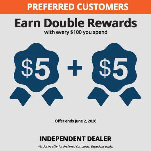 Current AMSOIL Preferred Customer Double Rewards promotion